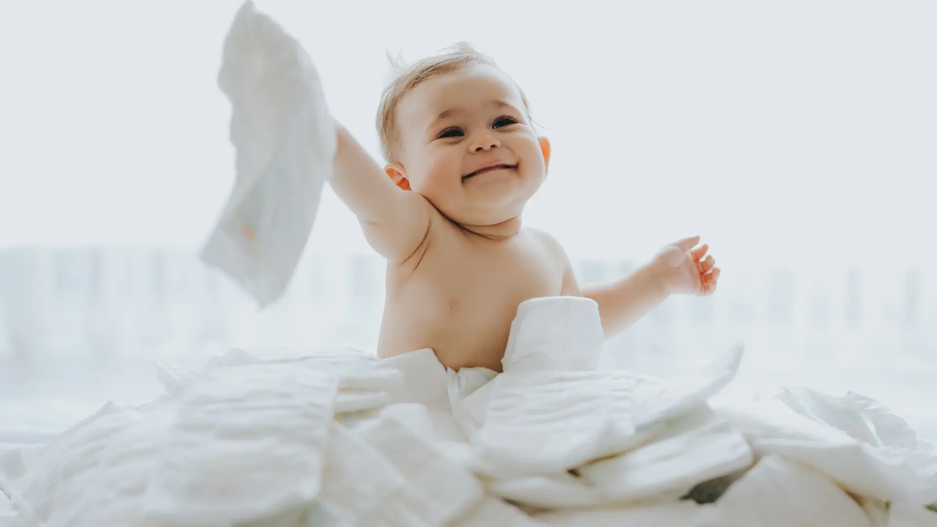 Hoeveel luiers gebruikt je baby per fase?